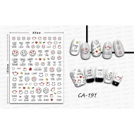 3D Nail Stickers - CA-191 3D Nail Stickers - CA-191